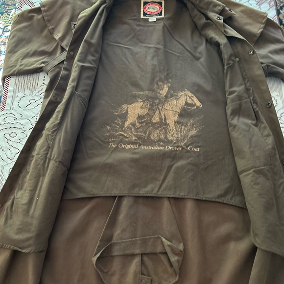 Vintage Men’s Australian Outback Collection Oil Skin Duster & Cowboy Hat - Picture 6 of 16